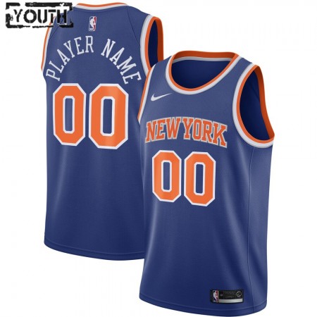 Maglia New York Knicks Personalizzate 2020-21 Nike Icon Edition Swingman - Bambino